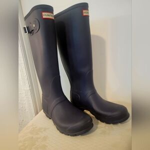 Hunter Women's Black Winter & Rain Boots